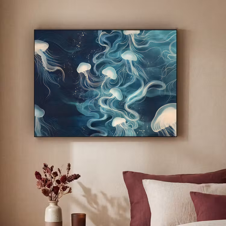 Art Frame - Kwallen - Zee - Wit - Golven — 2