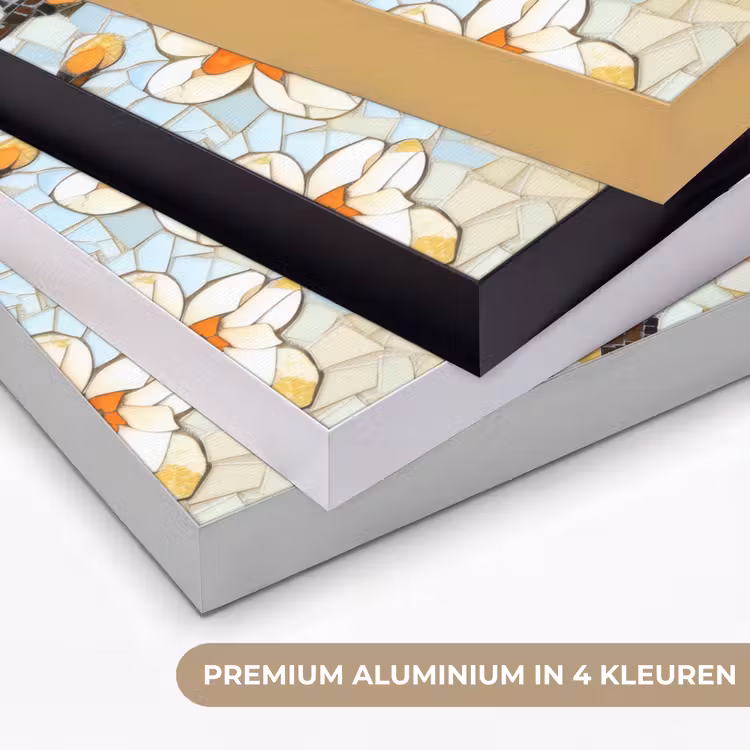 Art Frame - Bloesems - Wit - Mozaïek - Tak — 5