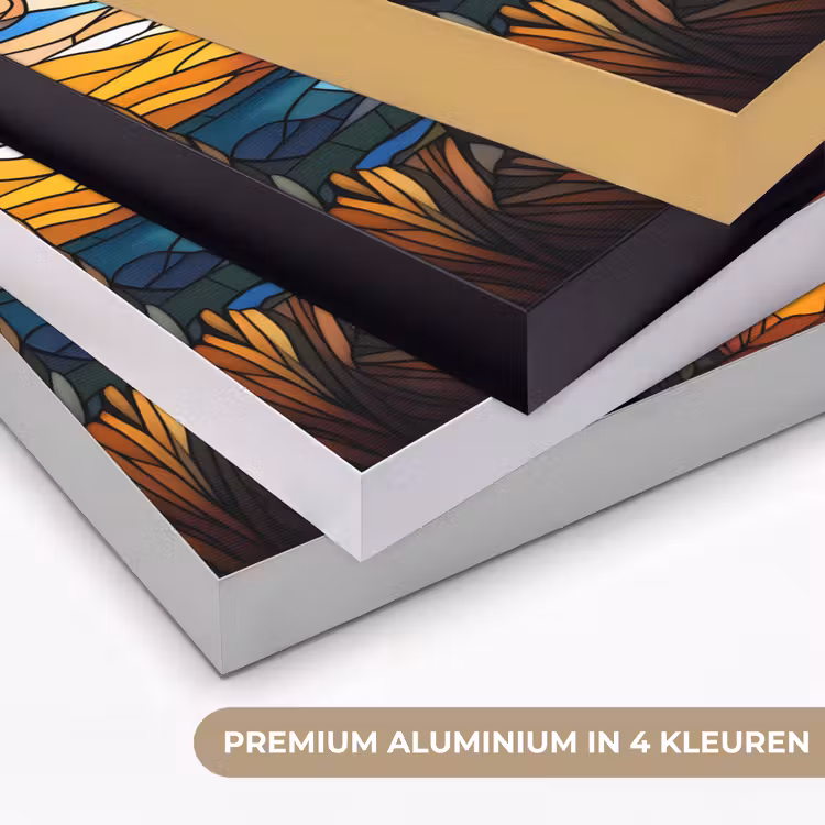 Art Frame - Hemel - Sterren - Mozaïek - Huizen — 5