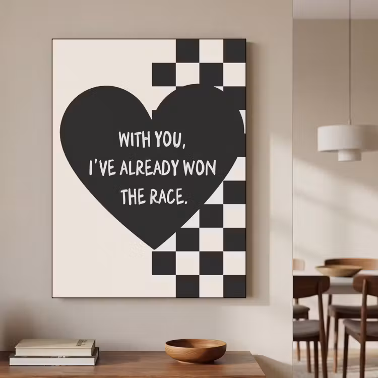 Art Frame - Liefde - Beige - Race — 4