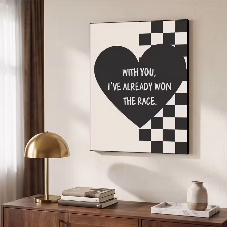 Art Frame - Liefde - Beige - Race — 6