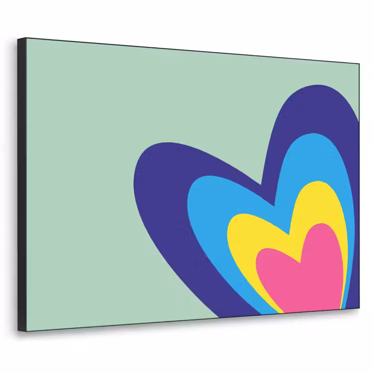 Art Frame - Hartjes - Kleurrijk - Valentijn — 1