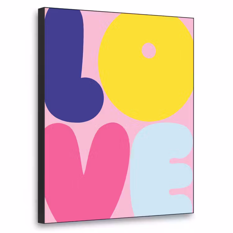 Art Frame - Love - Valentijn - Kleurrijk — 1