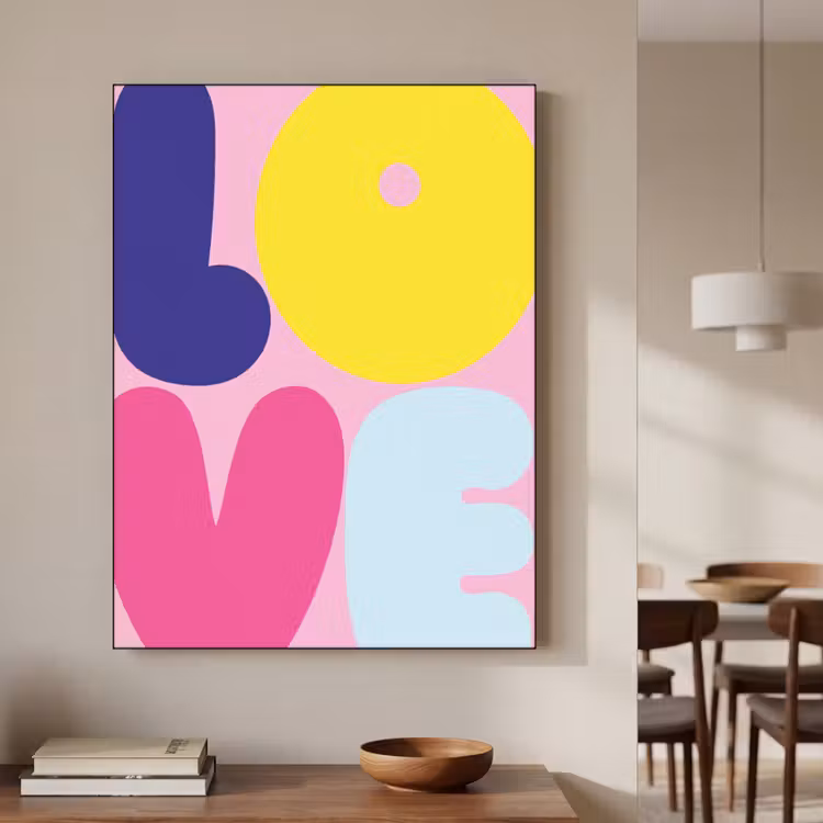 Art Frame - Love - Valentijn - Kleurrijk — 5