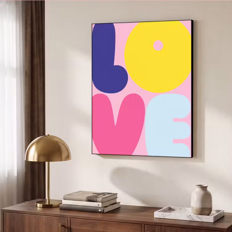 Art Frame - Love - Valentijn - Kleurrijk — 6