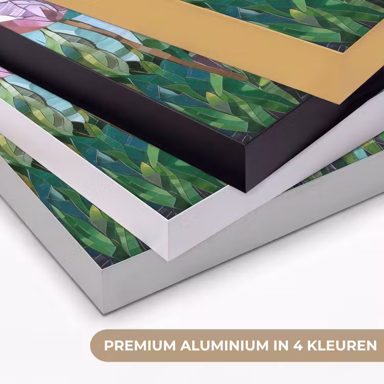Art Frame - Mozaïek - Veld - Tulpen - Kleurrijk — 5