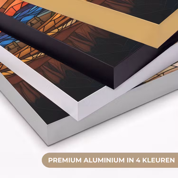 Art Frame - Mozaïek - Zon - Landschap - Dorp — 5