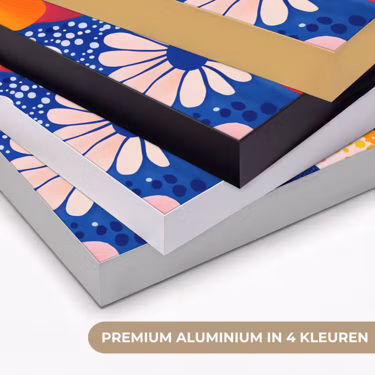 Art Frame - Bloemen - Kleurrijk - Stippen — 5