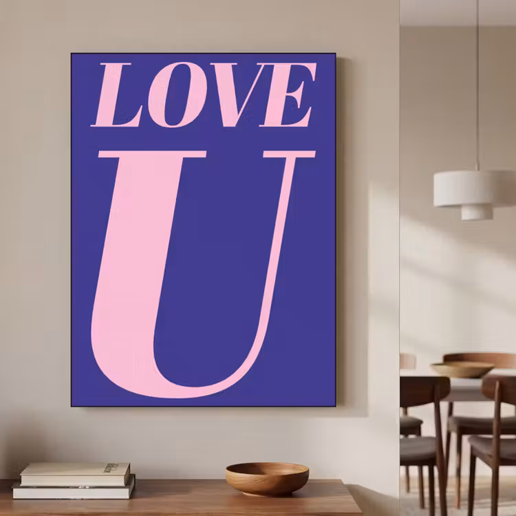 Art Frame - Love - Blauw - Valentijn — 4