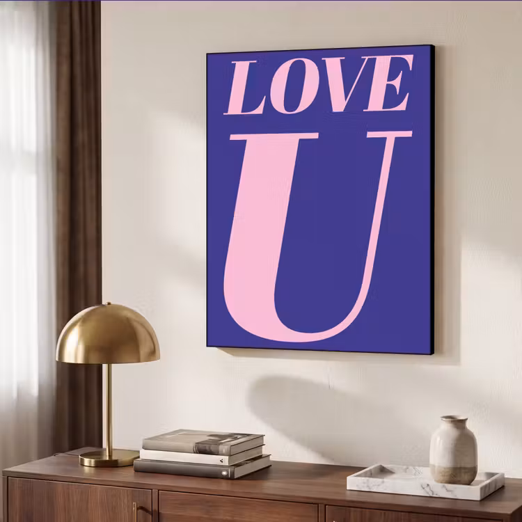 Art Frame - Love - Blauw - Valentijn — 7
