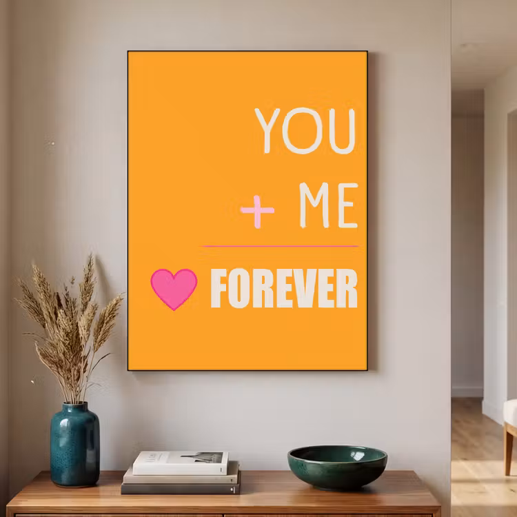 Art Frame - Oranje - Love - Valentijn — 2