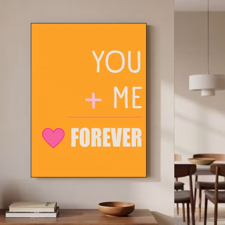 Art Frame - Oranje - Love - Valentijn — 5