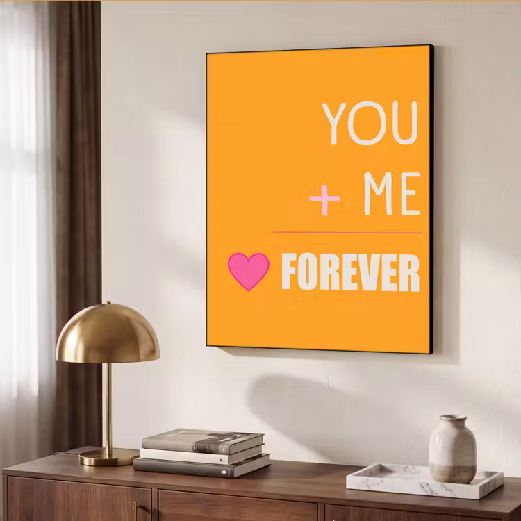 Art Frame - Oranje - Love - Valentijn — 6