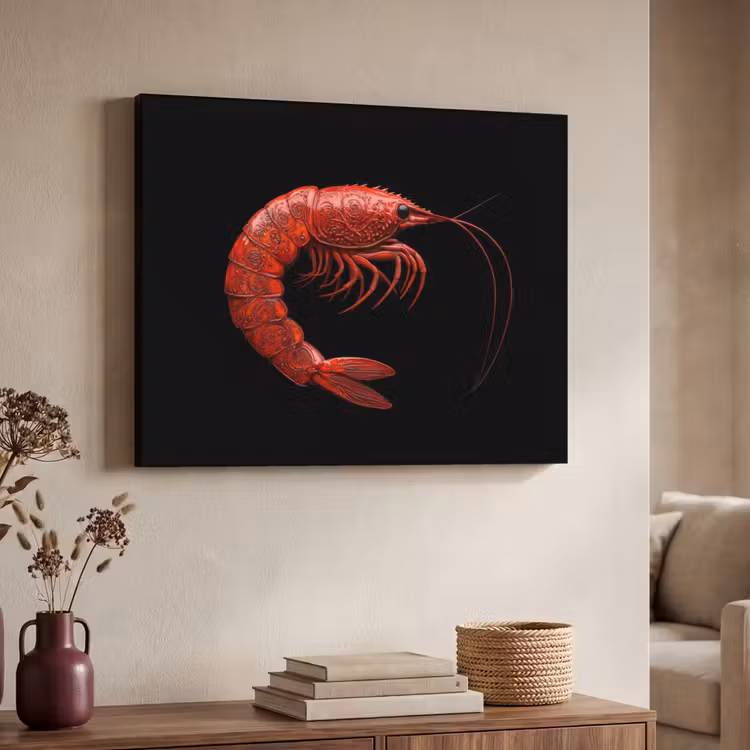 Art Frame - Garnaal - Rood - Dieren — 4