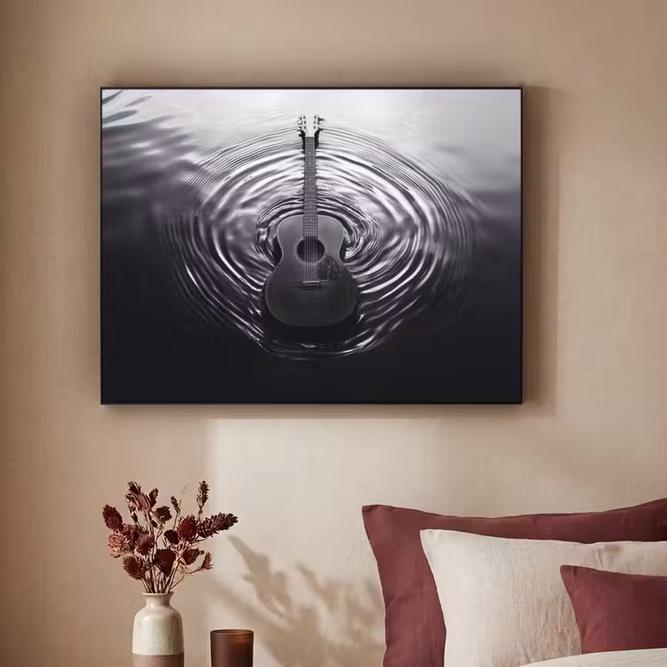 Art Frame - Gitaar - Hout - Water — 2