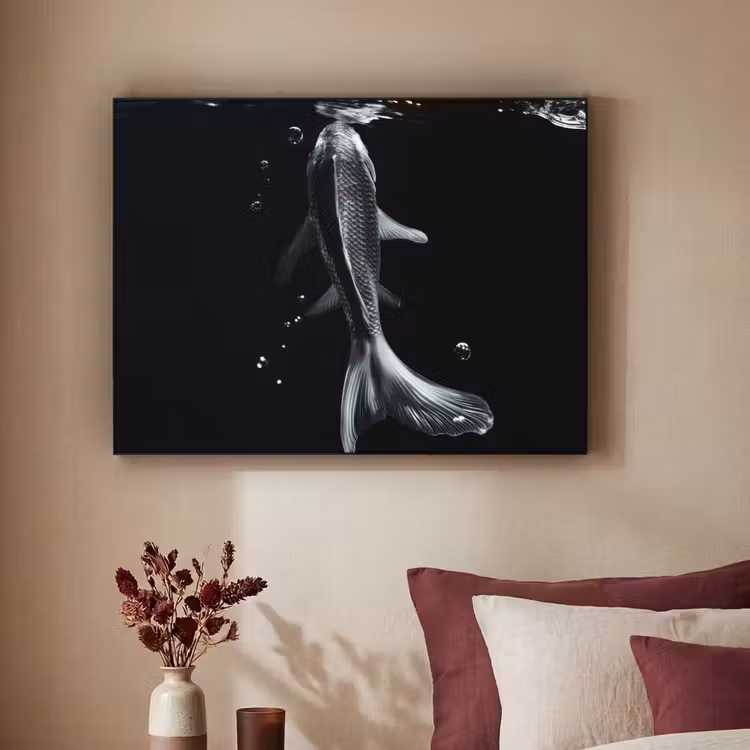 Art Frame - Koi - Vissen - Water - Zwart — 2