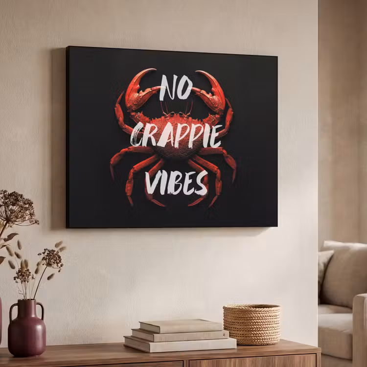 Art Frame - Krab - Rood - Tekst - Zwart — 4