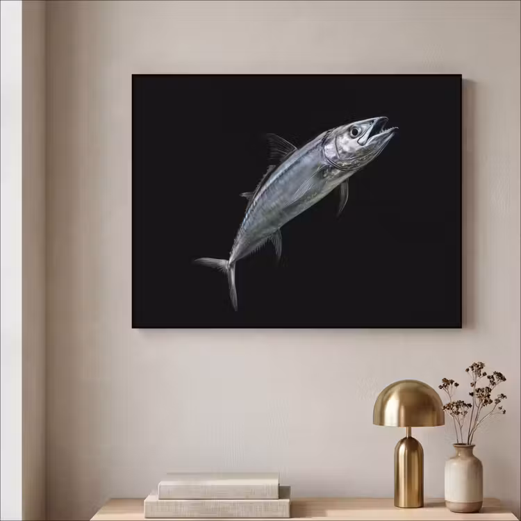 Art Frame - Makreel - Vis - Zwart — 3