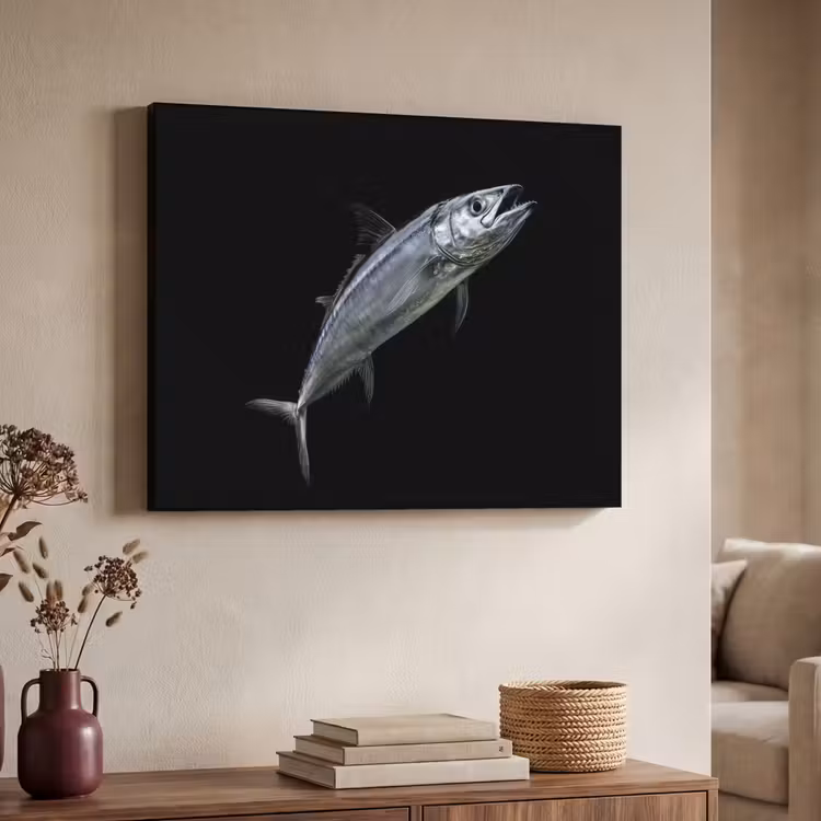 Art Frame - Makreel - Vis - Zwart — 4