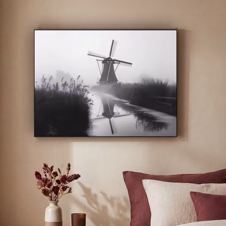 Art Frame - Molen - Weerspiegeling - Landschap - Water — 2
