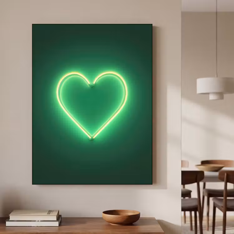 Art Frame - Neon - Groen - Licht — 5