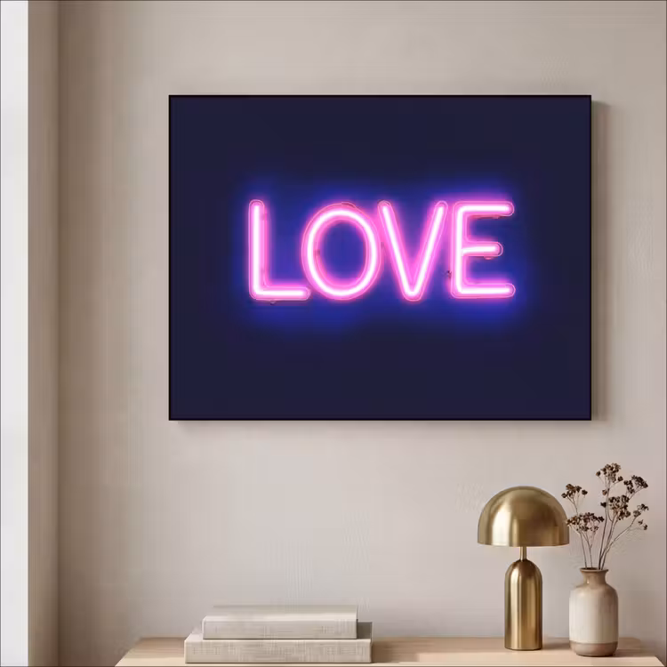 Art Frame - Neon - Love - Valentijn — 3
