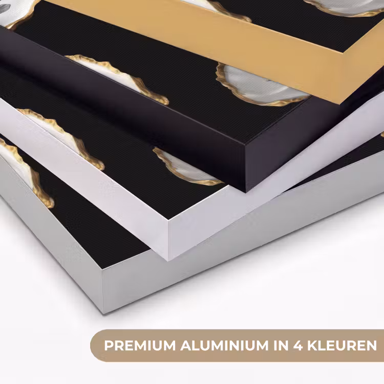 Art Frame - Oesters - Zwart - Vissen - Goud — 5