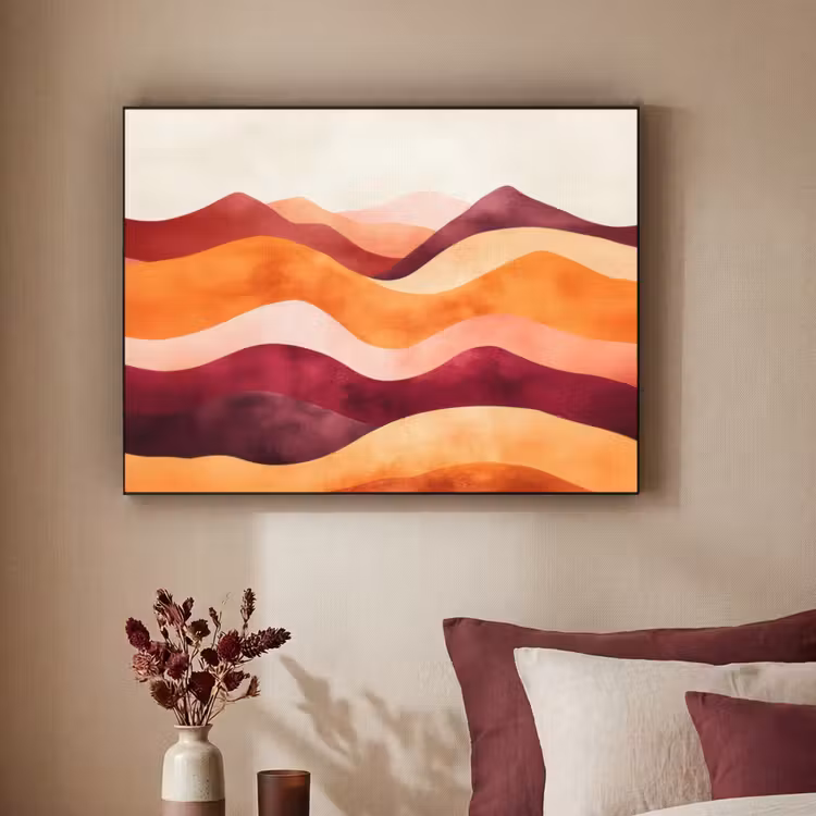 Art Frame - Abstract - Landschap - Golven — 2