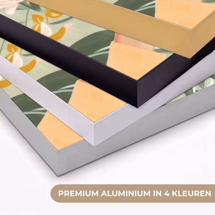 Art Frame - Glazen - Proosten - Bladeren - Groen — 5
