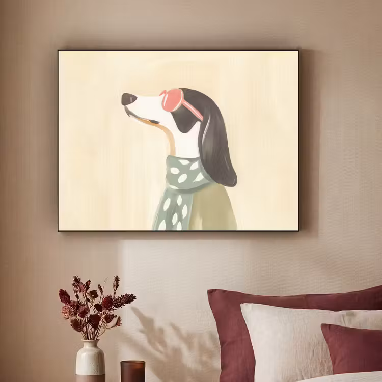 Art Frame - Hond - Zonnebril - Sjaal — 2