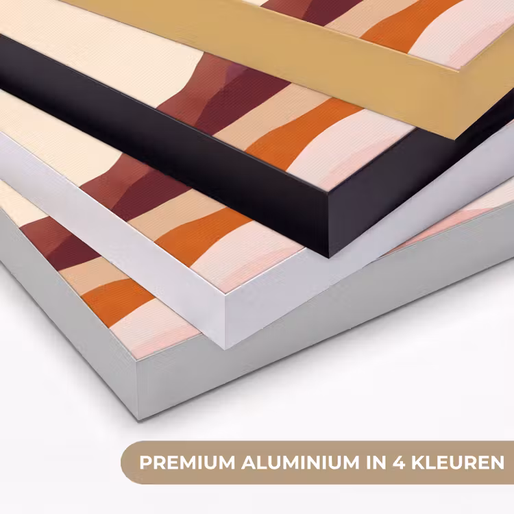 Art Frame - Palmbomen - Abstract - Zon - Heuvels — 5