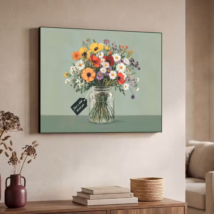 Art Frame - Bloemen - Vaas - Kaartje — 4