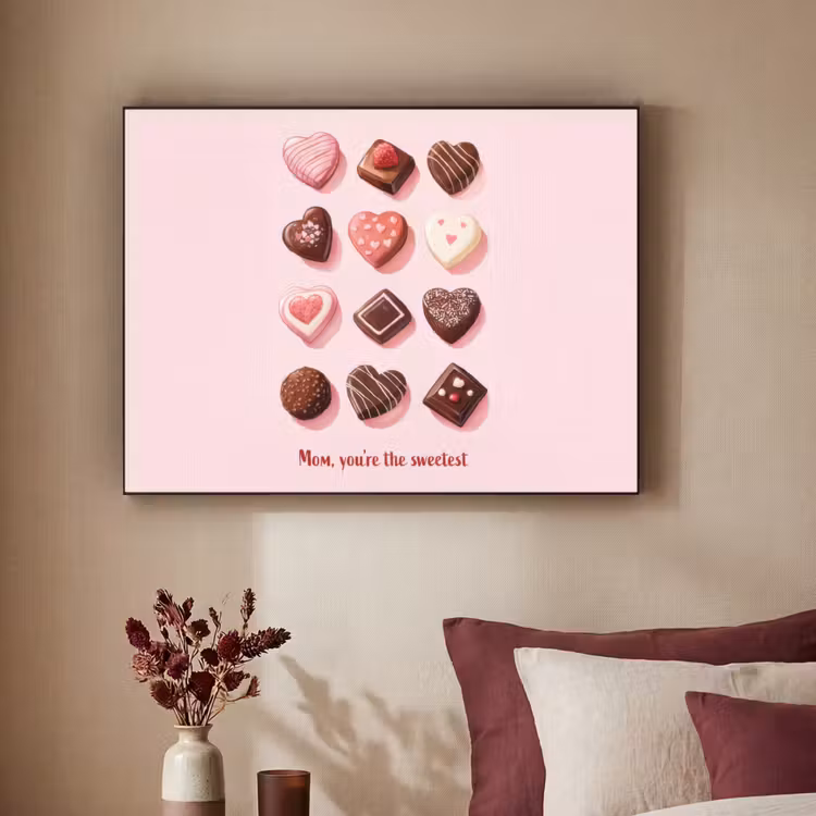 Art Frame - Chocolaatjes - Hartvormig - Liefste — 2