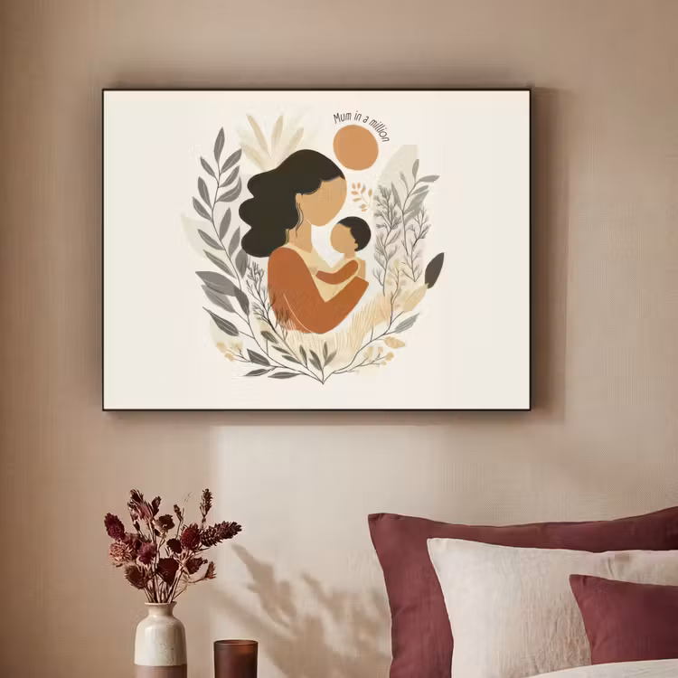 Art Frame - Illustratie - Quote - Moeder — 2