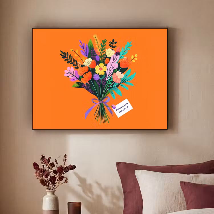 Art Frame - Kaartje - Boeket - Bloemen — 2