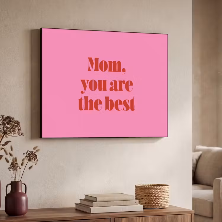 Art Frame - Moeder - Boodschap -Roze — 4