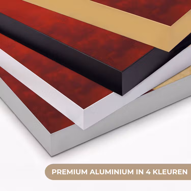 Art Frame - Abstract - Moeder - Kind - Rood — 5