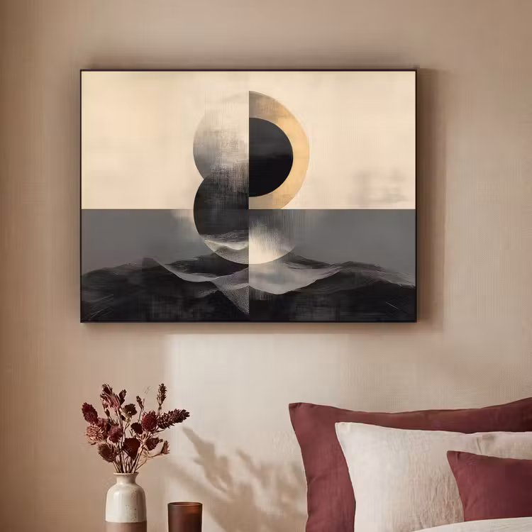 Art Frame - Cirkels - Schaduw - Abstract — 2