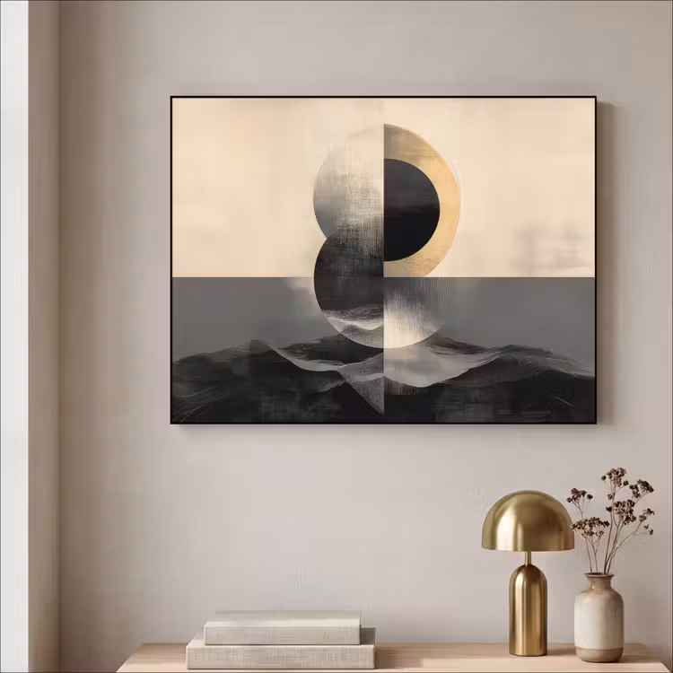 Art Frame - Cirkels - Schaduw - Abstract — 3