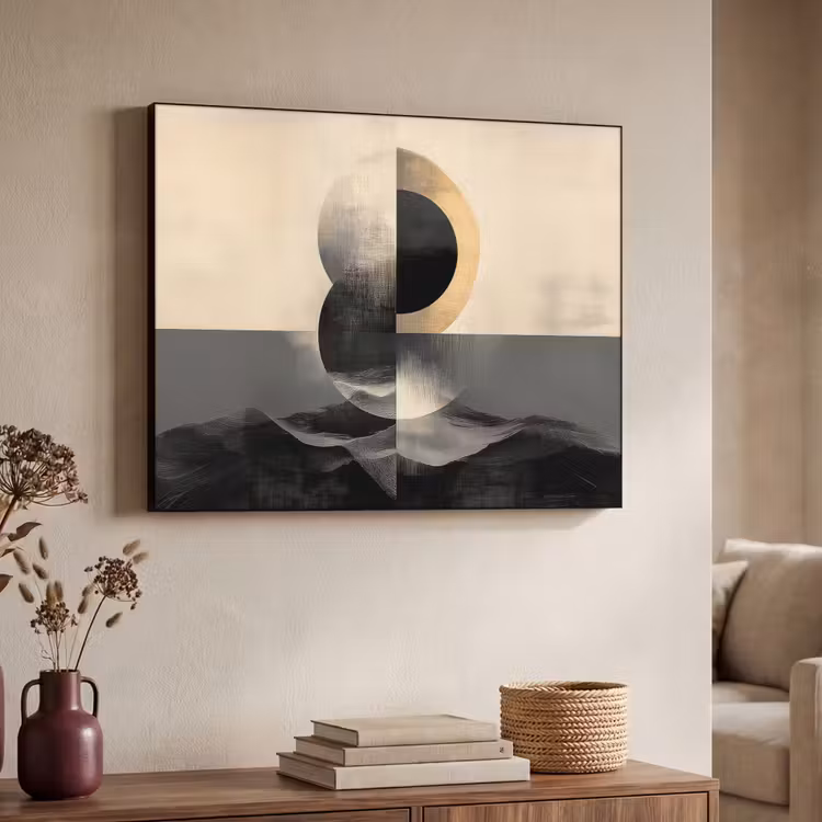 Art Frame - Cirkels - Schaduw - Abstract — 4