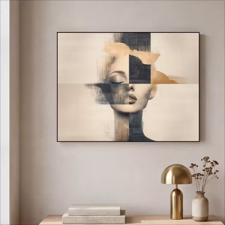 Art Frame - Goud - Vrouw - Rechthoeken — 3