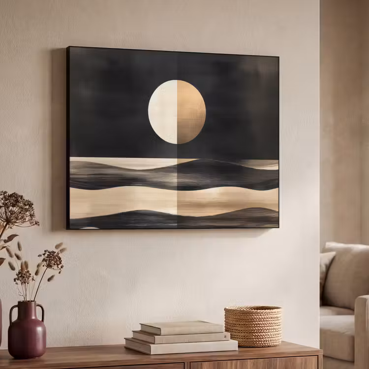 Art Frame - Maan - Cirkel - Goud — 4