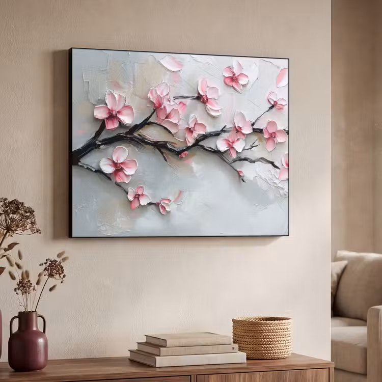 Art Frame - Bloesem - Kunstzinnig - Roze - Sakura — 4