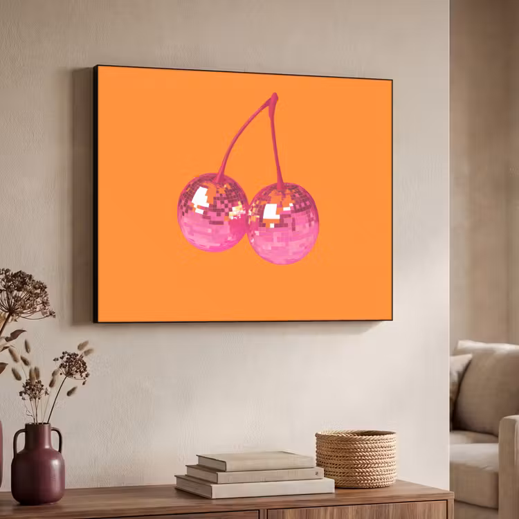 Art Frame - Discoballen - Kers - Spiegels - Roze — 4