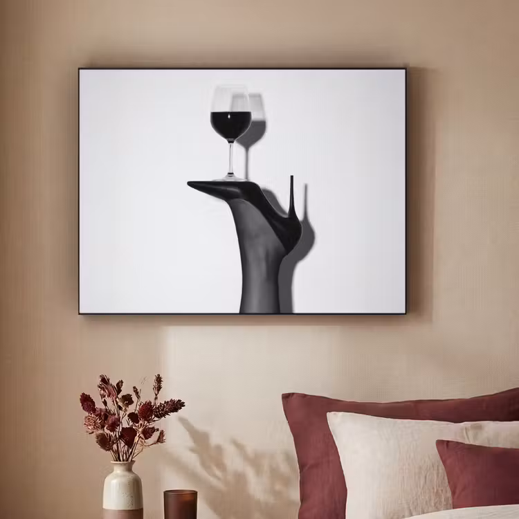 Art Frame - Hak - Wijn - Minimalistisch - Zwart — 2
