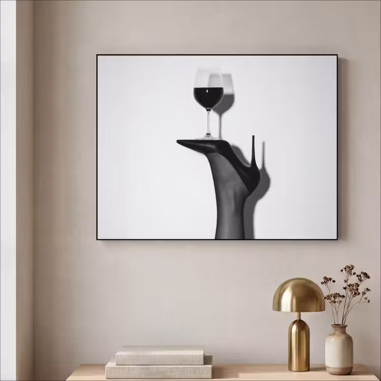 Art Frame - Hak - Wijn - Minimalistisch - Zwart — 3