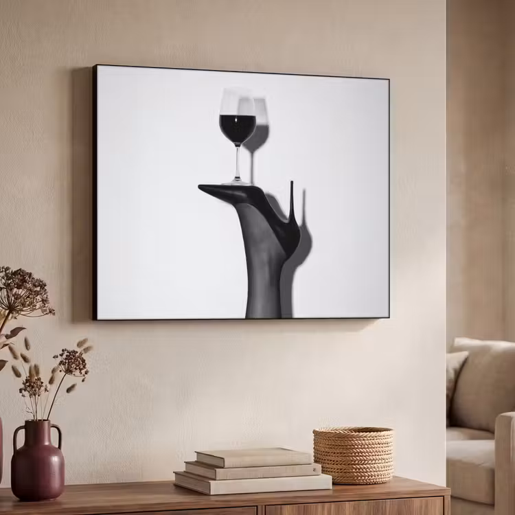 Art Frame - Hak - Wijn - Minimalistisch - Zwart — 4
