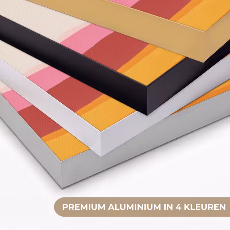 Art Frame - Heuvels - Oranje - Zon - Abstract — 5