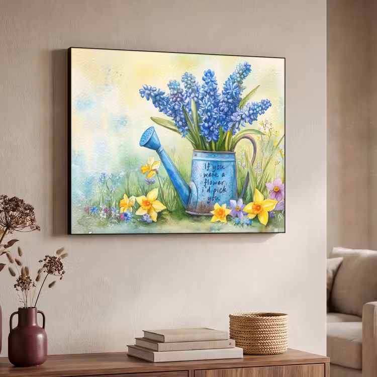 Art Frame - Lavendelbloemen - Quote - Gieter — 4
