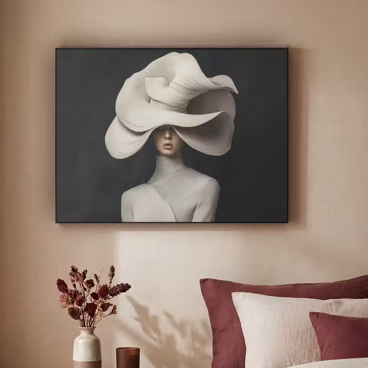 Art Frame - Modern - Vrouw - Hoed — 2